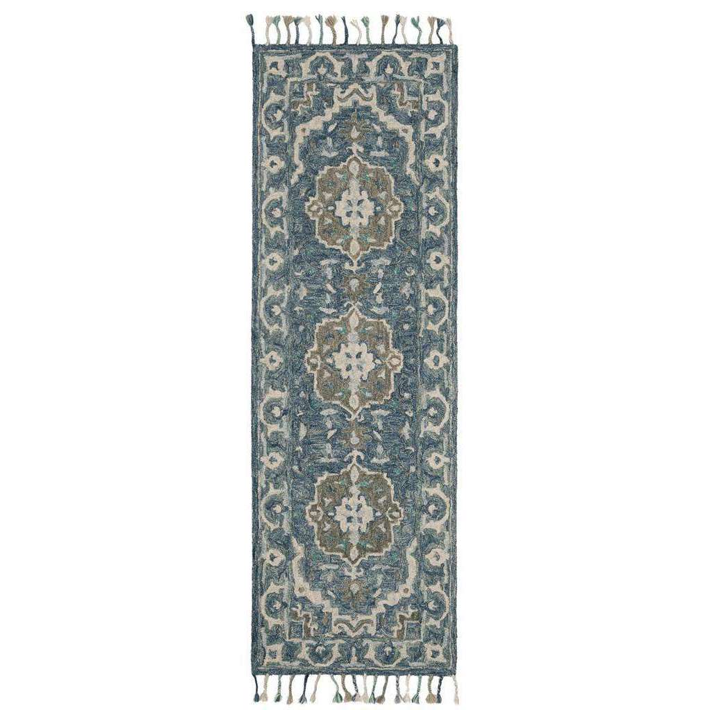 Luxurious Hand-Tufted Wool Pile Rectangle Rug with 7MM Soft Pile Height, Originating from India