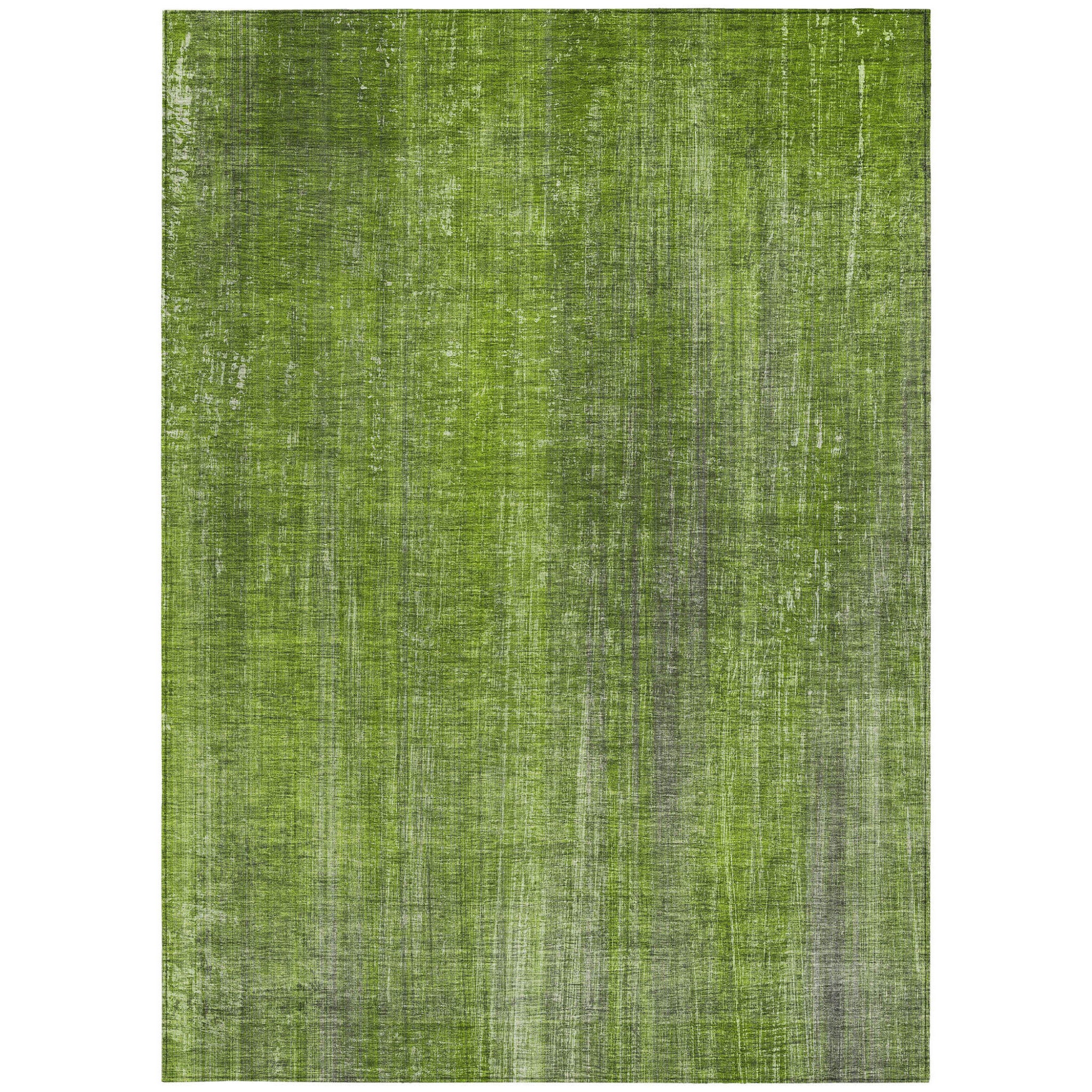 Washable, Non-Skid, Stain-Resistant Blue Striped Rug for Indoor & Outdoor Use, Ideal for Pets