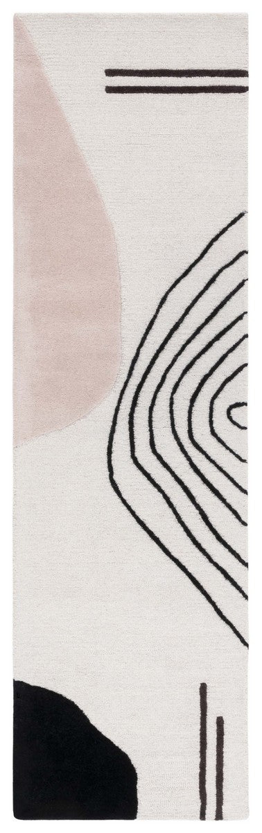 Luxurious Hand - Tufted Wool Cotton Contemporary Rug for Modern Rodeo - Style Homes