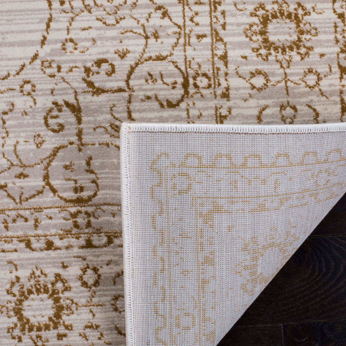 Soft Polypropylene Power Loomed Area Rug with Elegant Design for Cozy Spaces