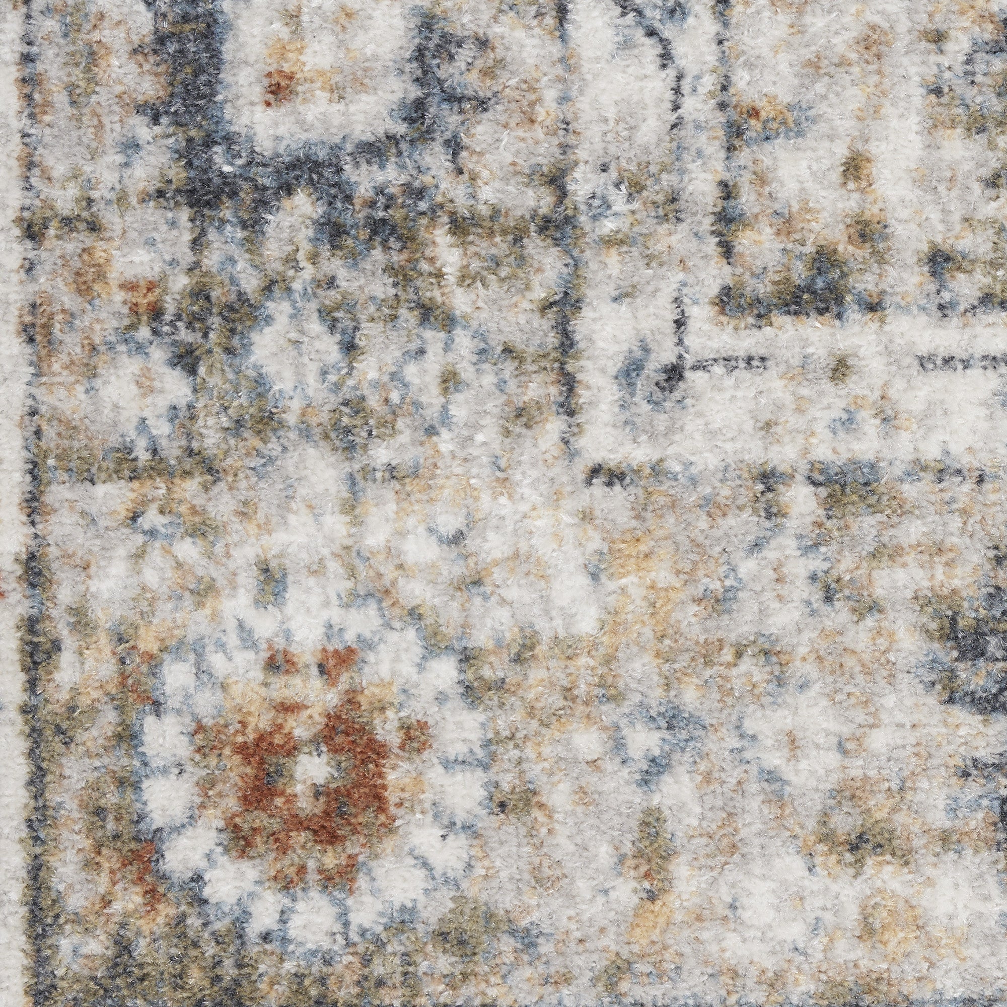 Stylish 7' x 9' Rectangle Gray Oriental Washable Power Loom Area Rug Ideal for Any Home Decor