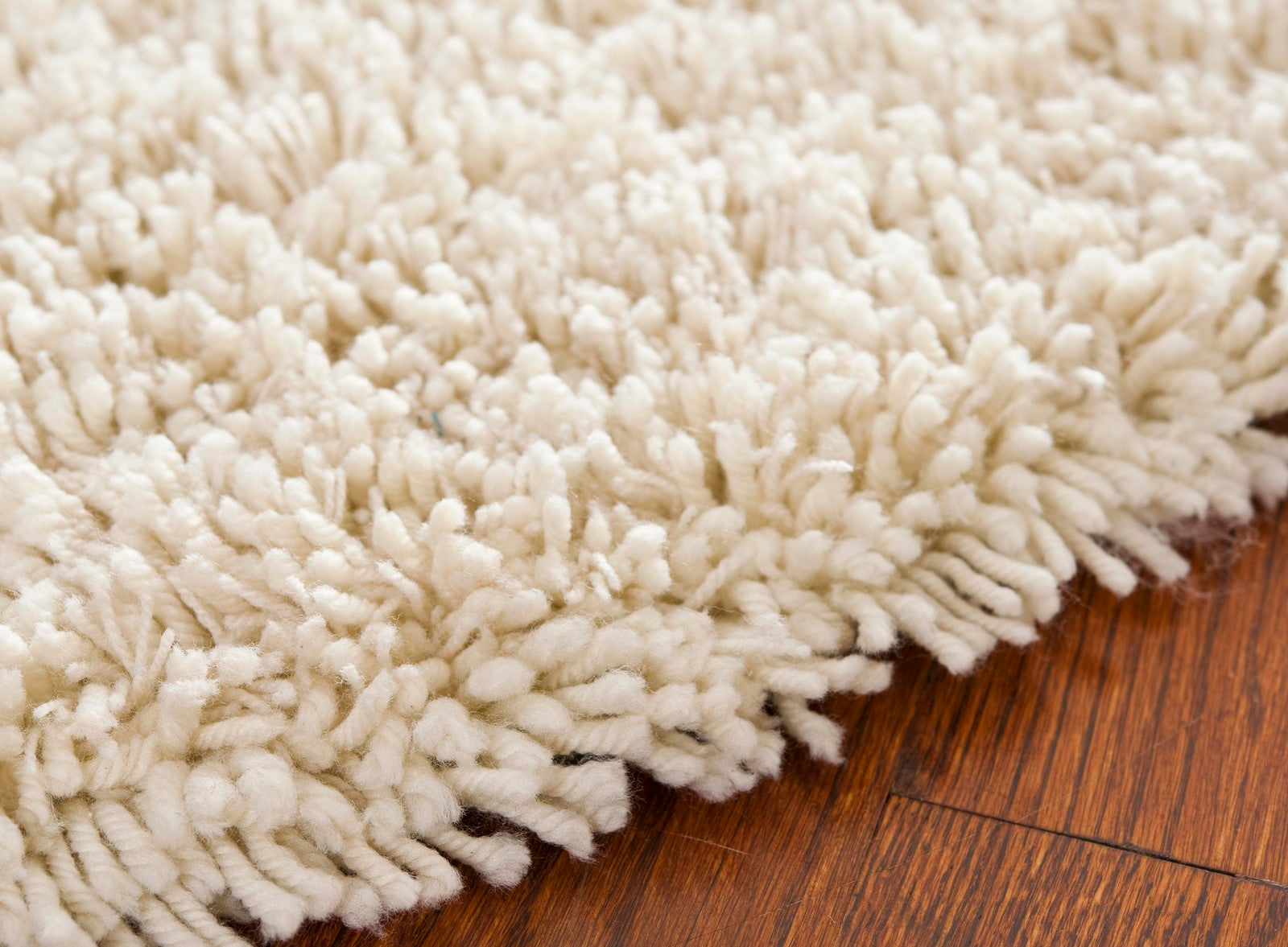 Ivory Hand - Tufted Shag Area Rug: Soft Texture for Modern Metro - Chic Homes