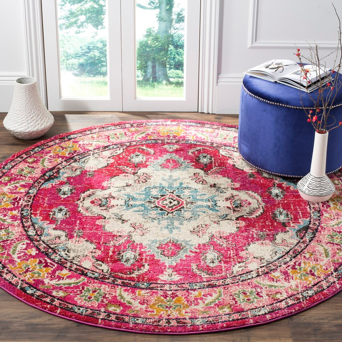 Elegant Turkish Monaco Traditional Flat - Weave Polypropylene Rug for Any Room