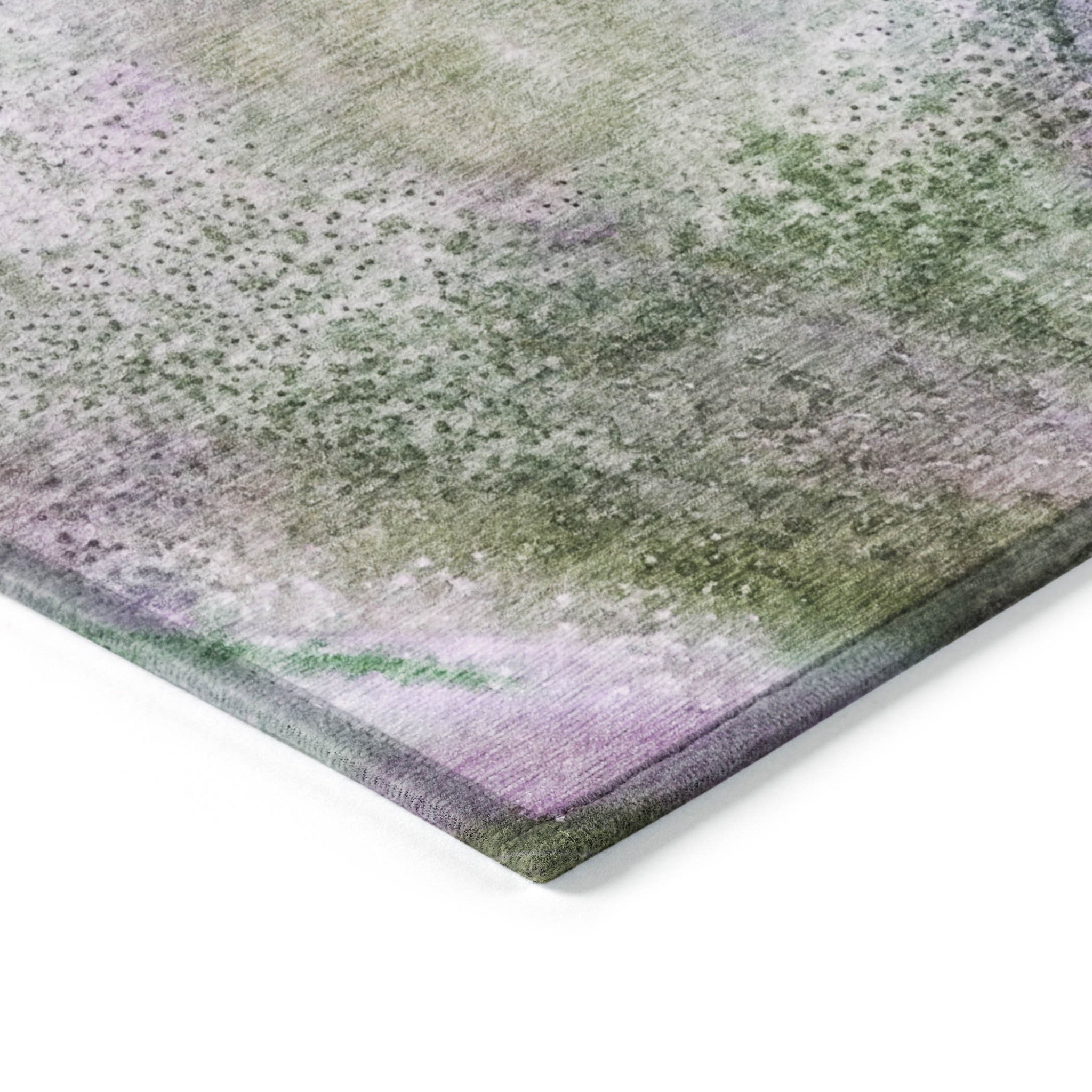 Stain-Resistant, Non-Skid Washable Outdoor Runner Rug with Stylish Abstract Design for Homes
