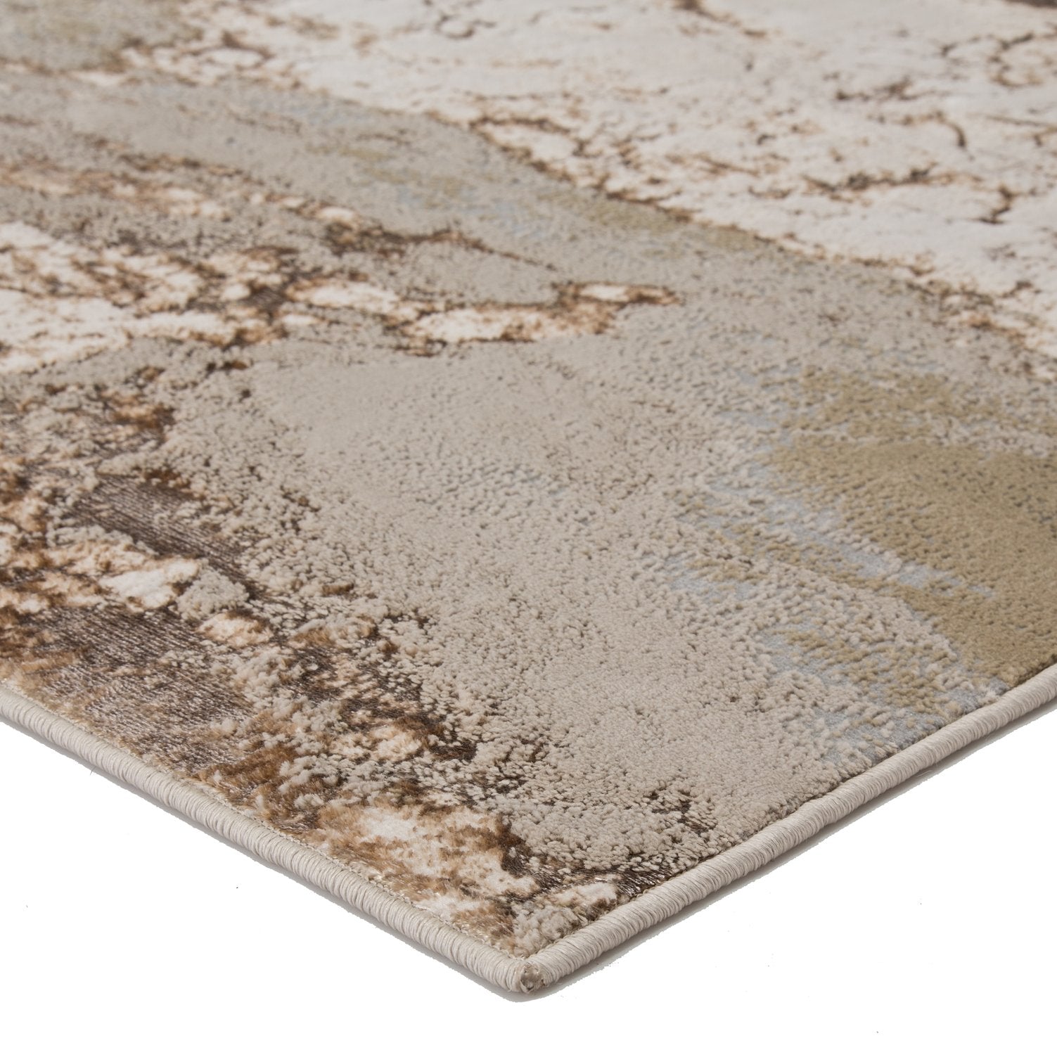 Cisco Catalyst Power-loomed Machine-made Indoor Abstract Rug Crafted from 65% Polyester and 35% Polypropylene