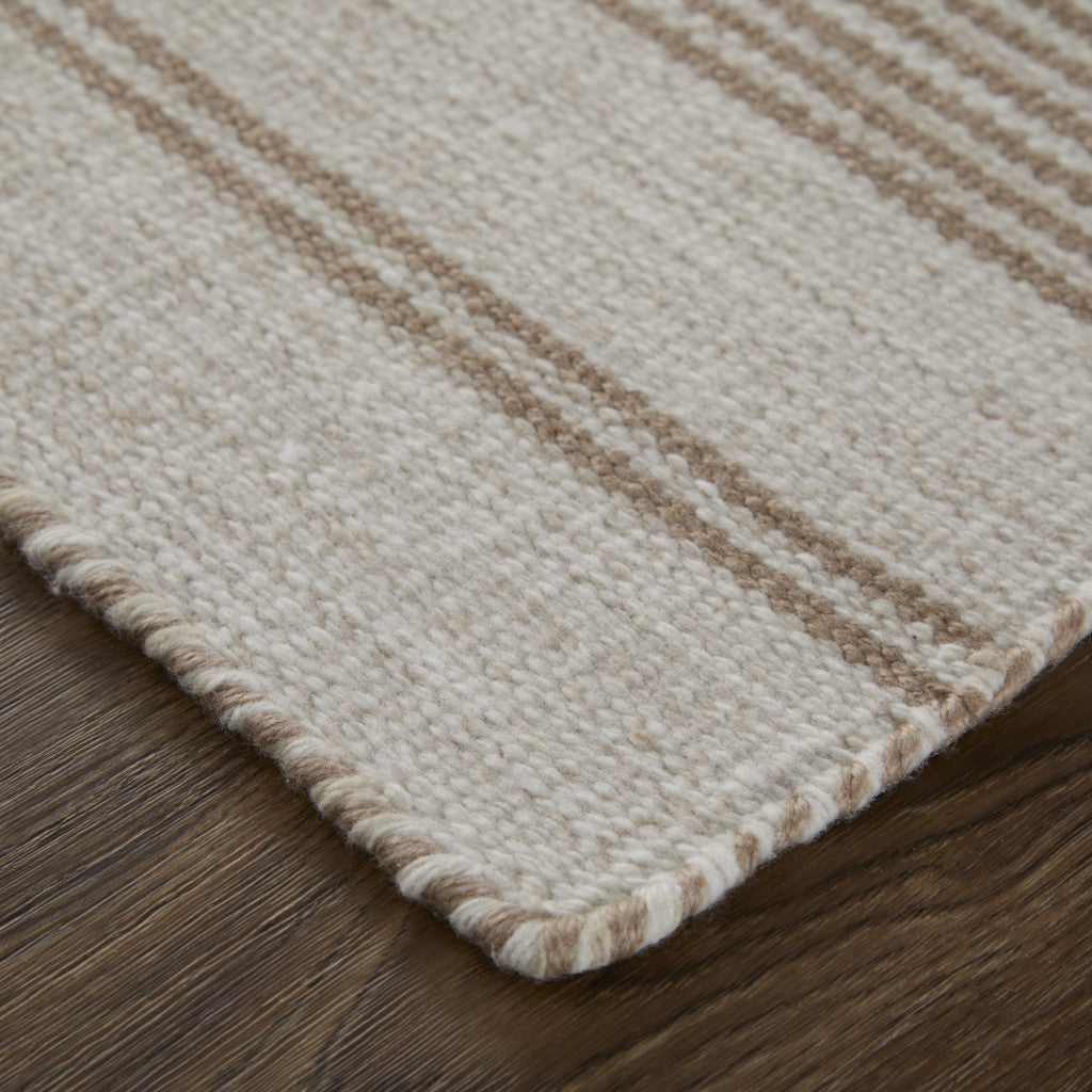 Stylish Modern Hand - Woven Stain - Resistant Area Rug with Striped Design for Comfortable Home Decor