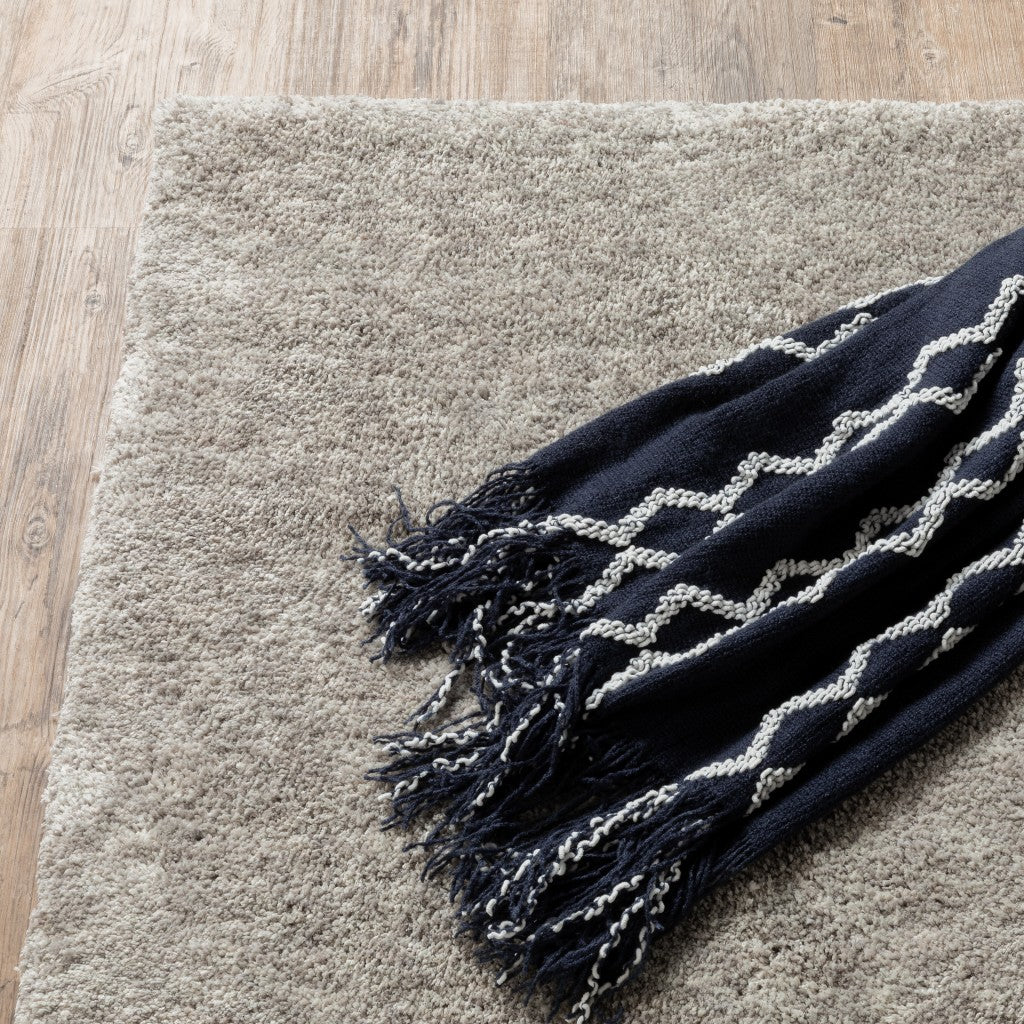 Luxurious Handmade Microfiber Modern Shaggy Indoor Area Rug for Elegant Spaces