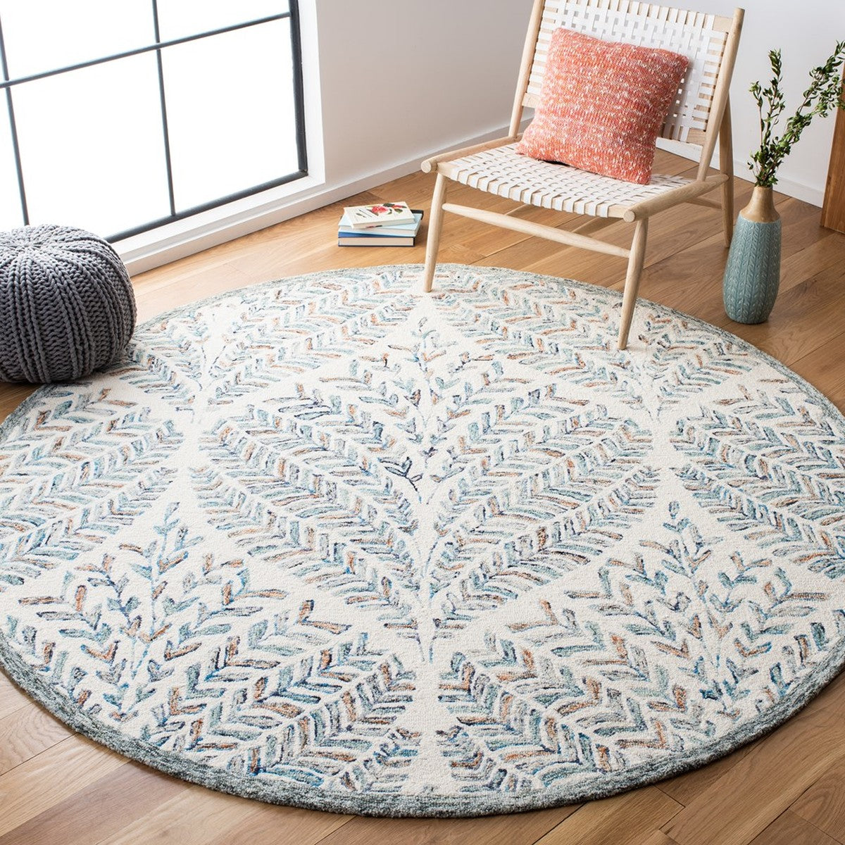 Exquisite Capri Handmade Tufted Wool Pile Area Rug - Sumptuous 100% Wool, Long - lasting Design, Ideal for All Kinds of Home Interior Decorations