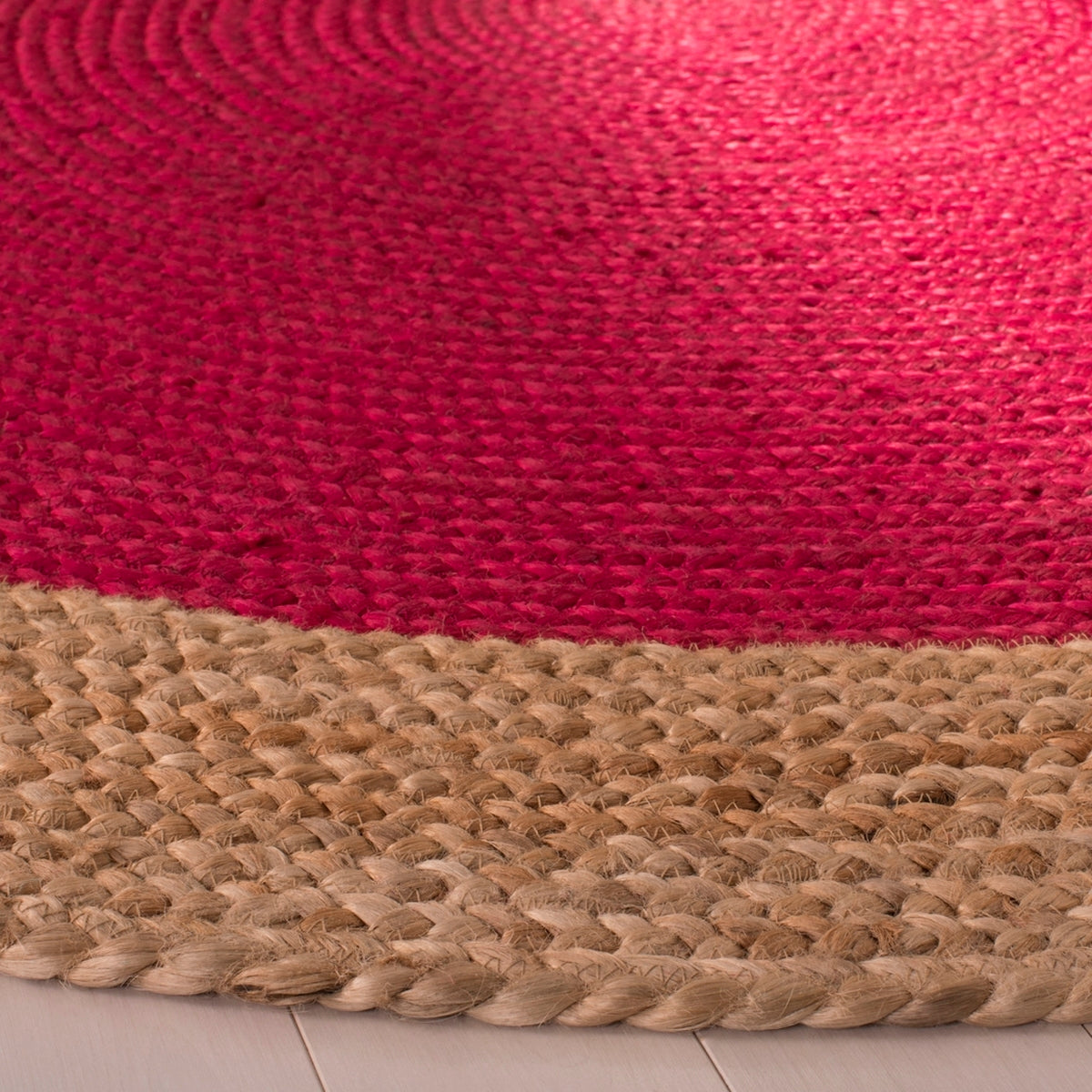 Elegant Hand-Woven Natural Jute Rug 801 for Cozy, Eco-Friendly Homes