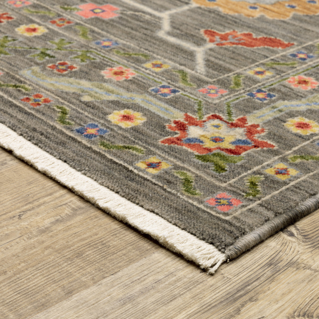 Stylish and Durable Stain-Resistant Oriental Fringed Area Rug for Any Room