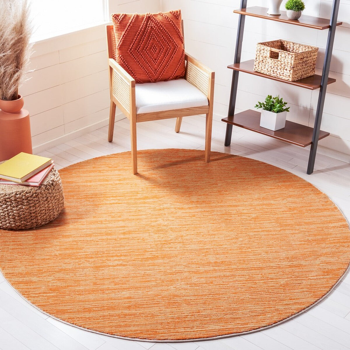 Elegant Vision 606 Power Loomed Polypropylene Rug for Comfortable Home Decor