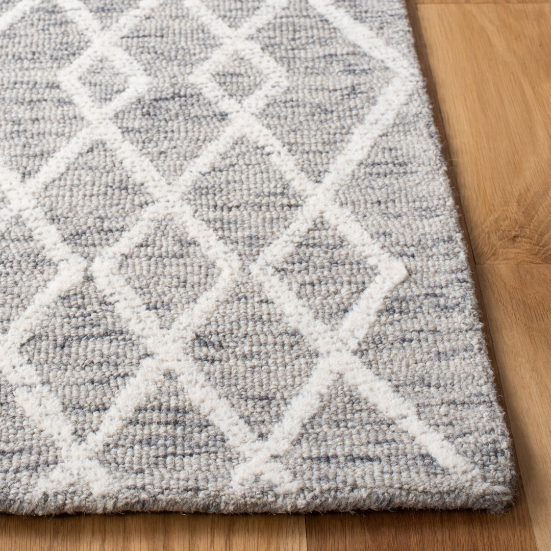 Luxurious Metro Hand-Tufted 100% Fine Indian Wool Pile Area Rug for Elegant Home Decoration with Softness