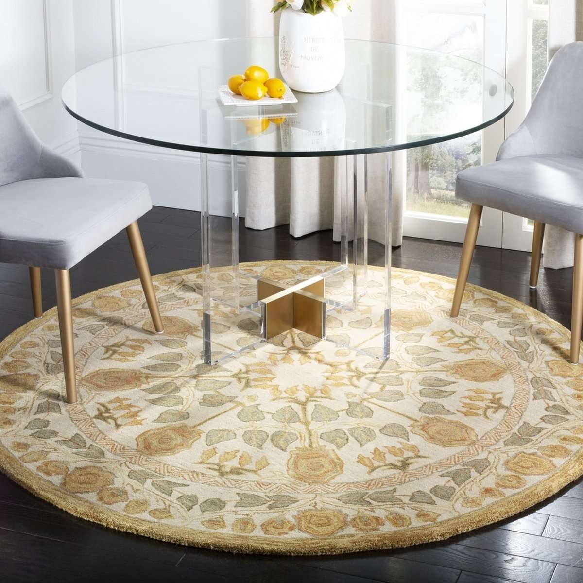Exquisite Anatolia Handmade Wool Rug - A Timeless Design Inspired by the Elegance and Quality of the 19th Century
