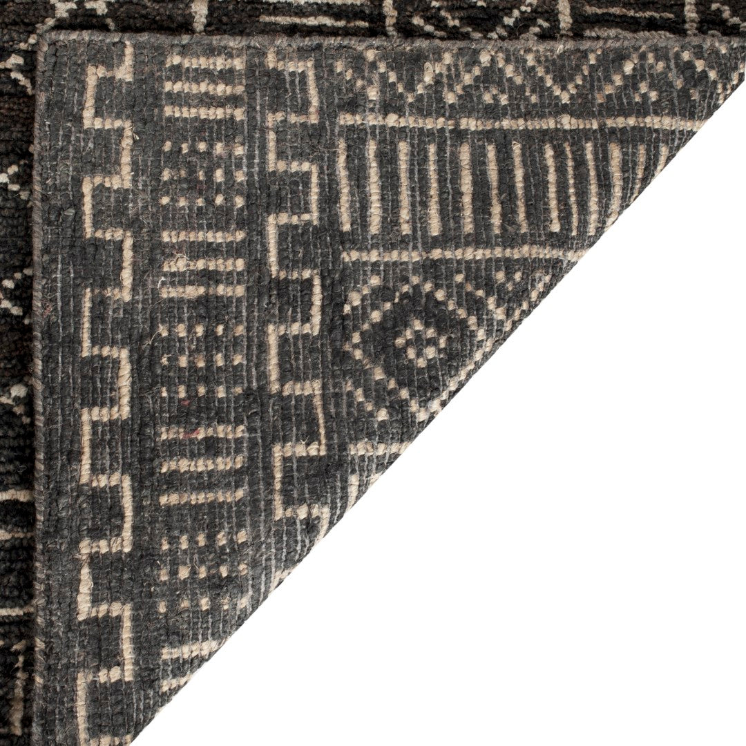 Eco-Friendly Hand-Knotted Kenya Hemp and Jute Rug for Stylish Interiors