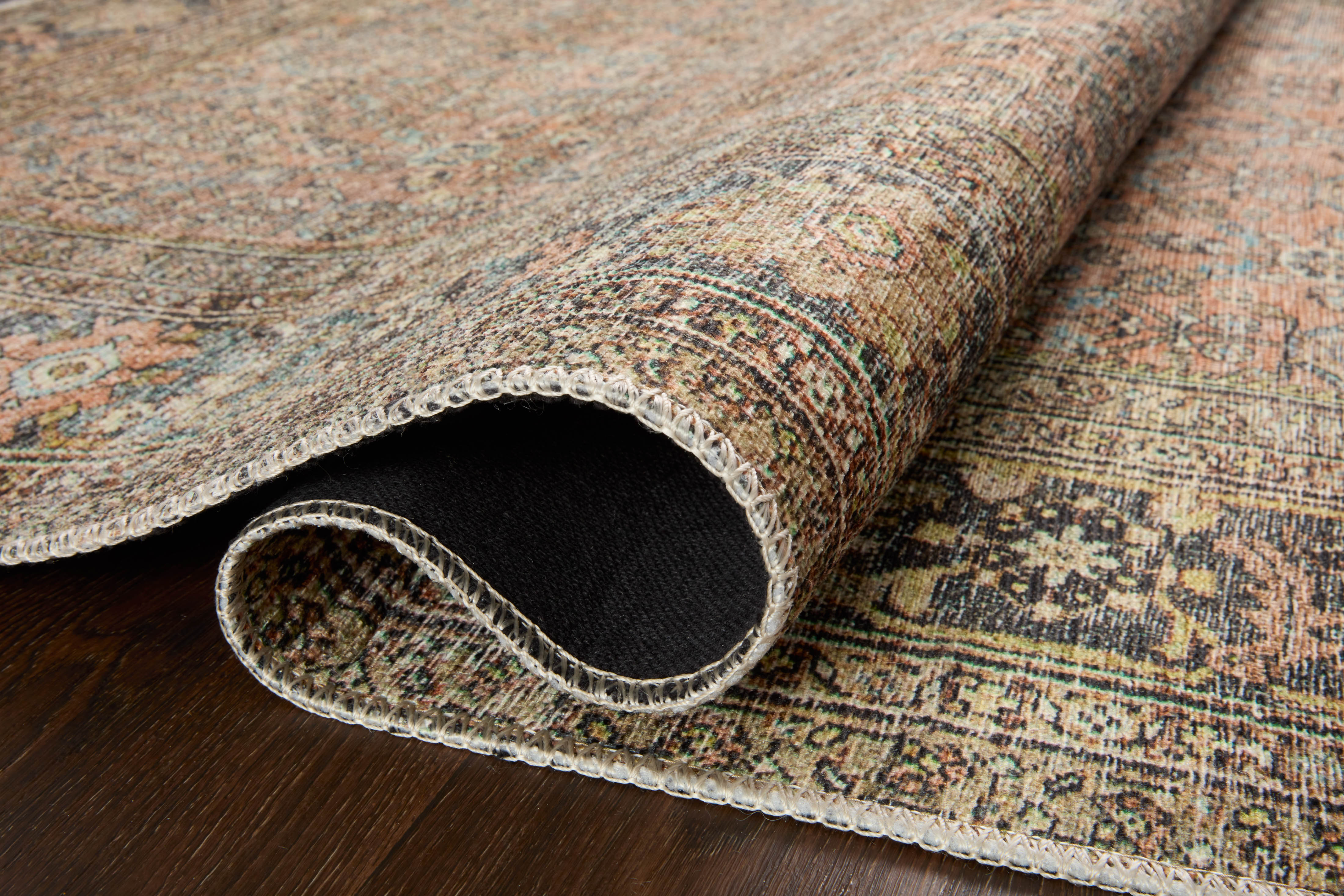Loloi Adrian Collection: Affordable Vintage-Style 100% Polyester Pile Rug for Home