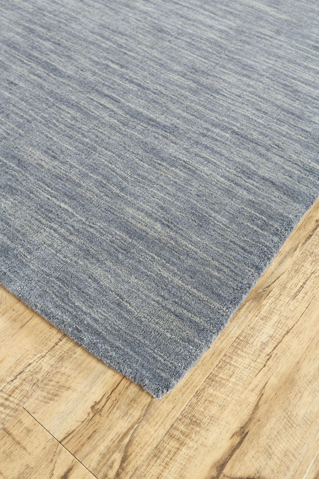 Stain-Resistant Hand Woven Wool Blend Area Rug with Unique Artisan-Crafted Design for Contemporary Modern Spaces