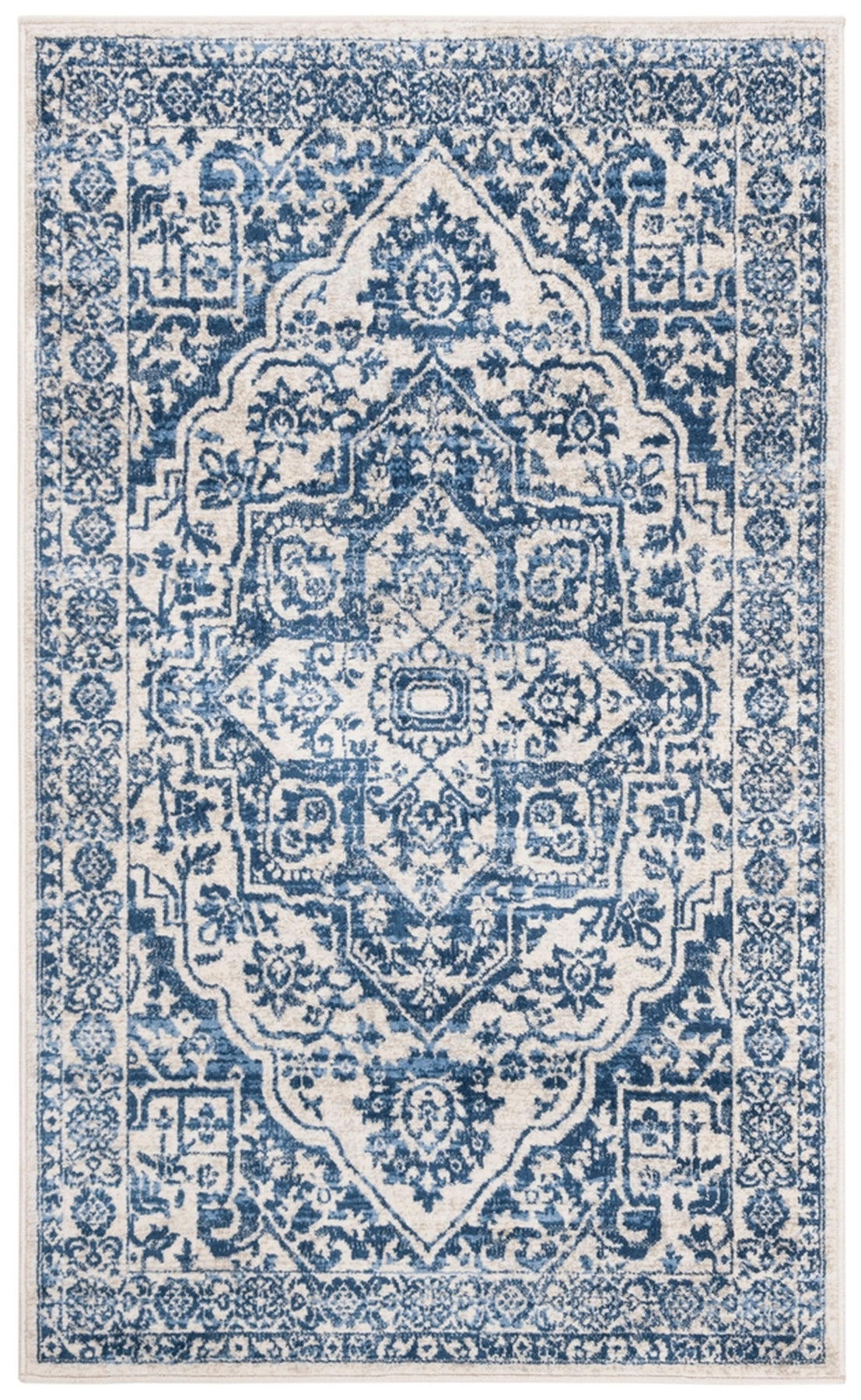 Brentwood Power Loomed Traditional Floor Rug - Beautifully Crafted with 60% Polypropylene and 40% Jute, Originating from Turkey