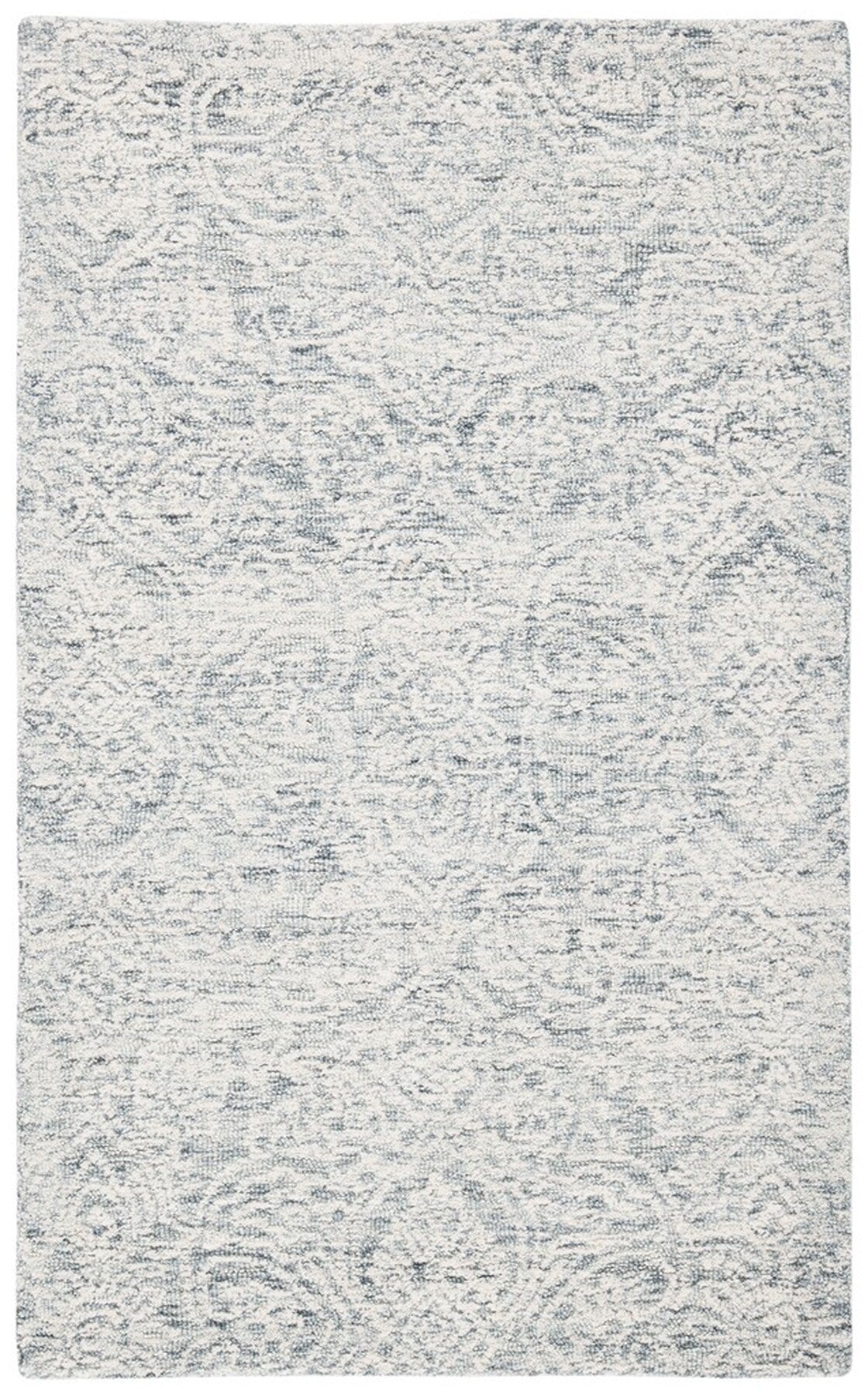 Luxurious Metro Hand - Crafted Indian Wool and Cotton Floor Rug with Latex Backing for a Comfortable Home Ambiance