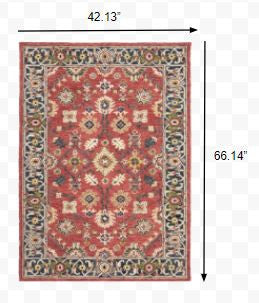 Exquisite Handmade Bohemian Wool Runner Rug with Intricate Patterns for a Timeless and Elegant Home Accent