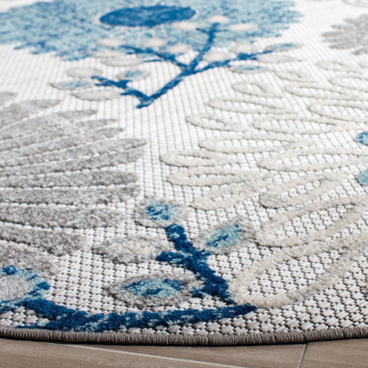 Luxurious and Durable Power Loomed Polypropylene Rectangle Rug for Stylish Homes