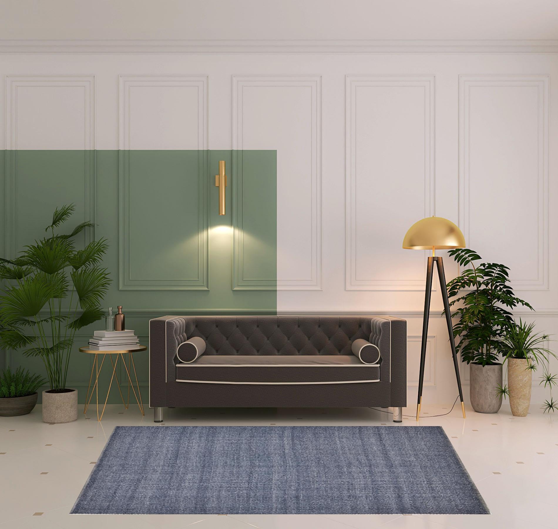 Exquisite Hand Woven Area Rug - A Distinctive and Artistic Addition for Your Home's Decor