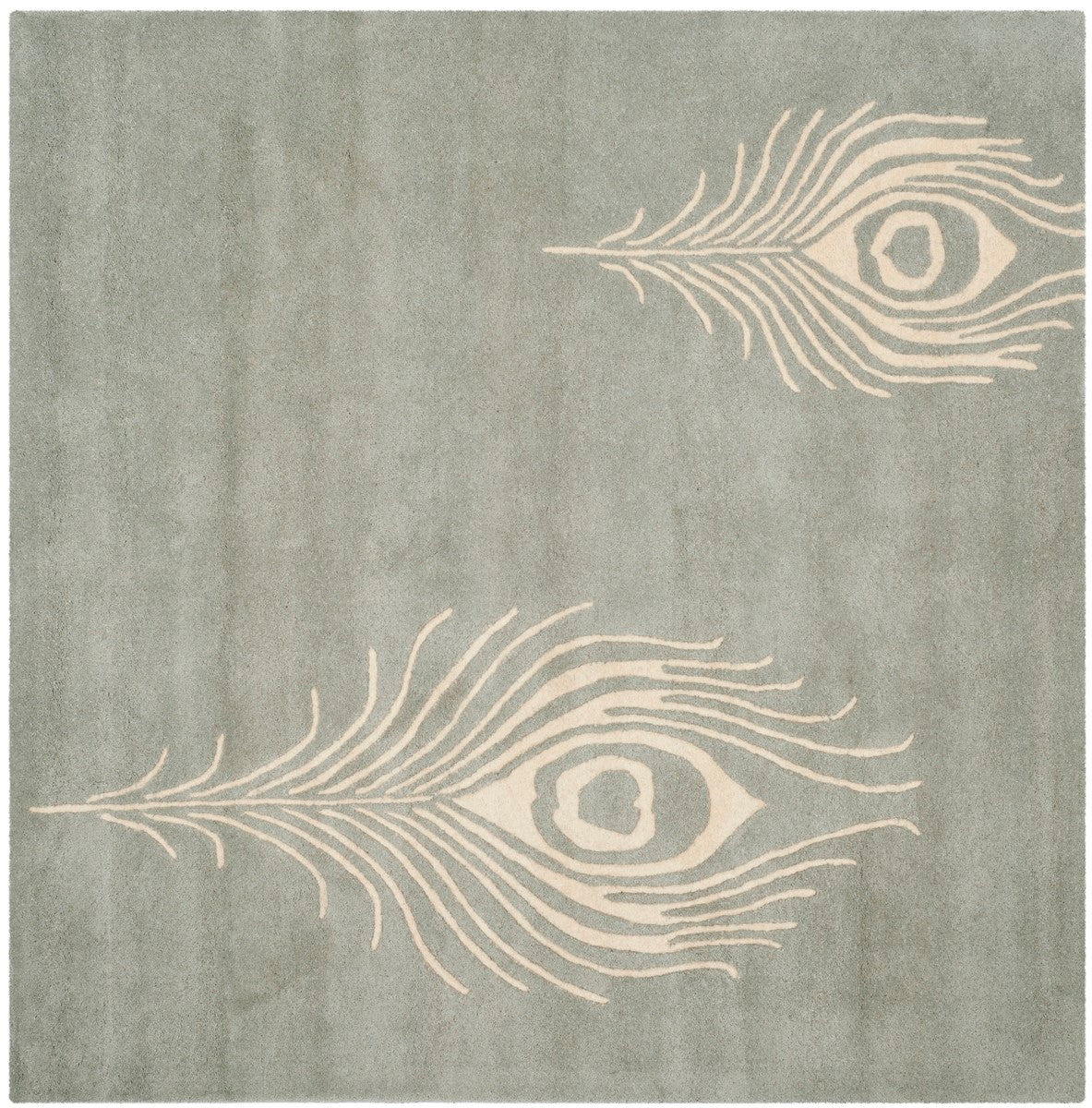 Stylish Hand-Tufted Wool & Viscose Rug with Elegant Transitional Design for Modern & Classic Homes