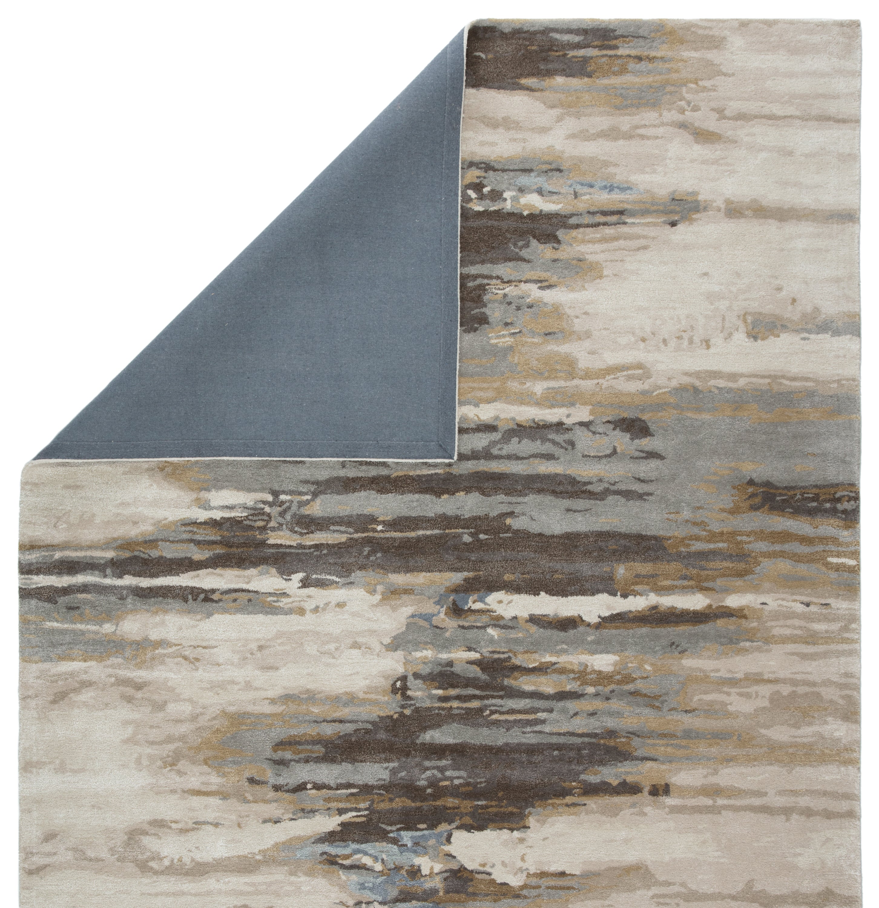 Genesis Ryenn Hand-Tufted Luxury Area Rug - 75% Wool and 25% Viscose Abstract Design Rug for Contemporary Modern Homes