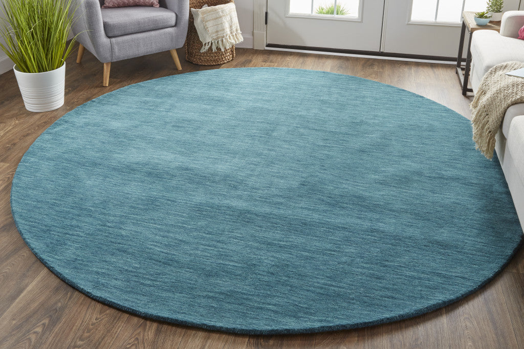 Stain-Resistant Hand Woven Wool Blend Area Rug with Unique Artisan-Crafted Design for Contemporary Modern Spaces