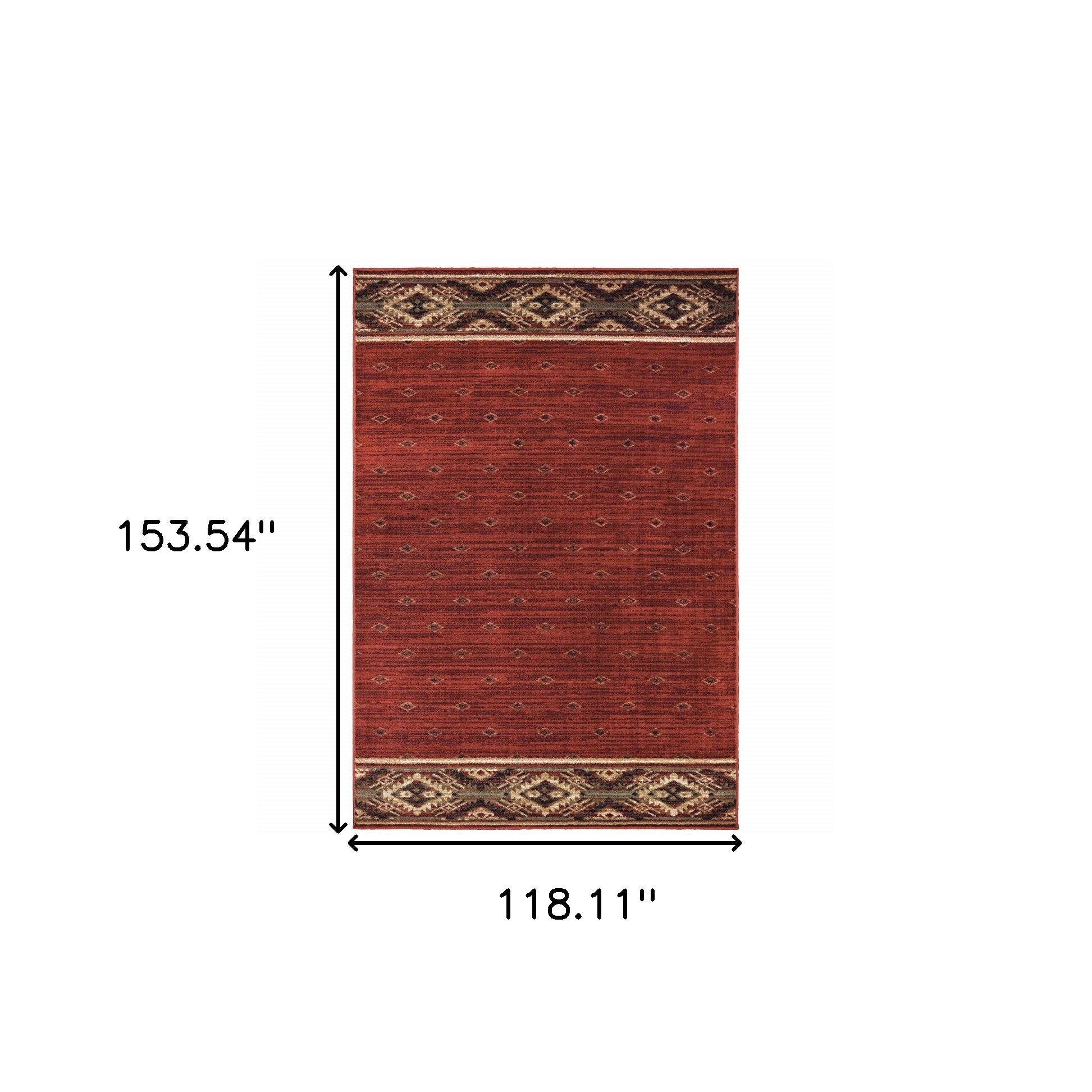 Southwestern Style Runner Rug with Stain-Resistant Feature - Exquisite Berry Gold and Ivory Design for Fashionable Spaces
