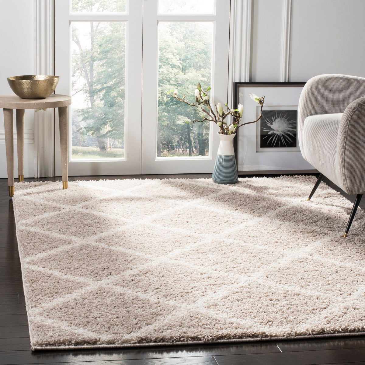 New SG169 Power - Loomed Soft Polypropylene Rug with 3cm Pile, Ideal for Home Decor