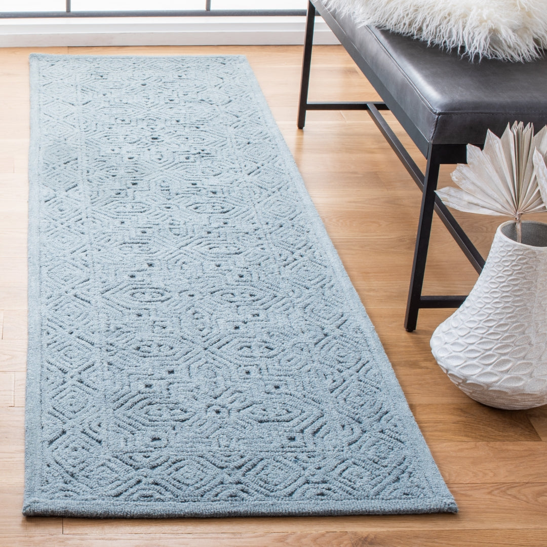 Luxurious Hand-Tufted Contemporary Rug: 80% Wool, 20% Cotton for Modern Interiors