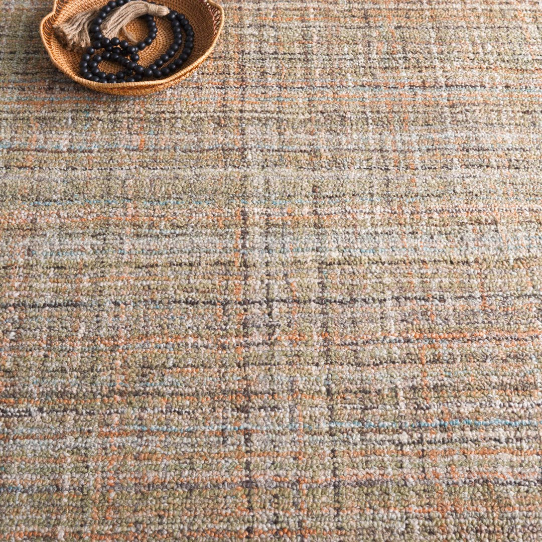 Luxurious Indian-Crafted Hand Tufted Contemporary Abstract Polyester Rug