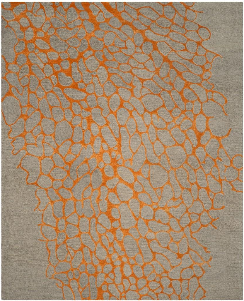 Safavieh's Blossom Rug Collection: Hand-Woven 100% Wool, Colorful Textures for Contemporary Homes