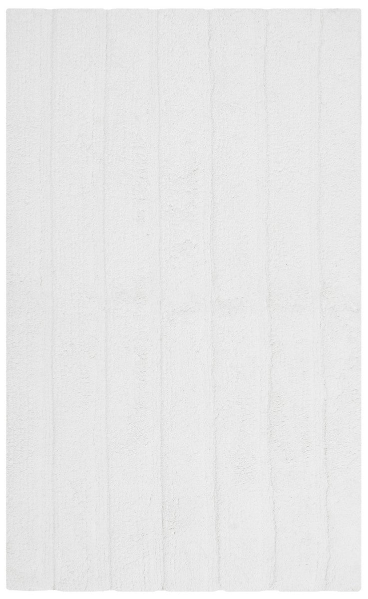 Luxurious Plush Hand-Tufted 100% Cotton Bathroom Bath Rug Sourced from India for Exquisite Bathroom Decor