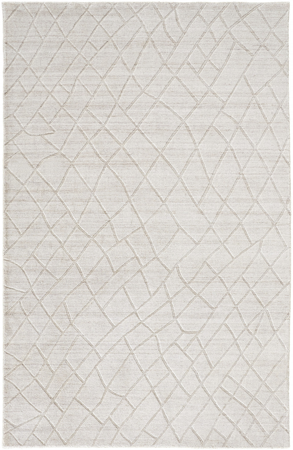 Exquisite Hand-Woven Living Room Area Rug with Striking Gray and Ivory Striped Pattern for a Warm and Inviting Home Ambiance