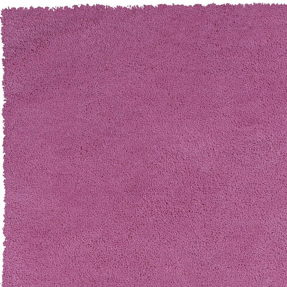 Gorgeous and Long - lasting Modern Hot Pink Polyester Shag Area Rug to Transform Your Living Space