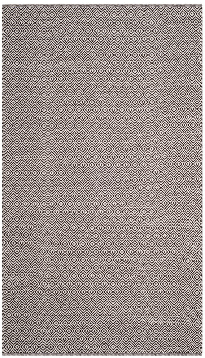 Montauk MTK515 Handmade Cotton Flat - Weave Rug Featuring a Classic Ikat Design for Elegant and Stylish Homes