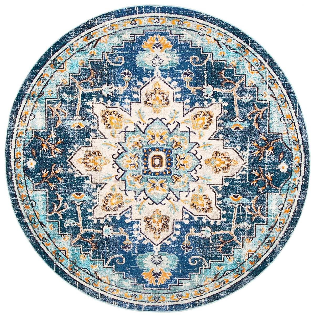 Elegant Rectangle Madison Power - Loomed Rug in Luxurious Turkish Polypropylene Fiber