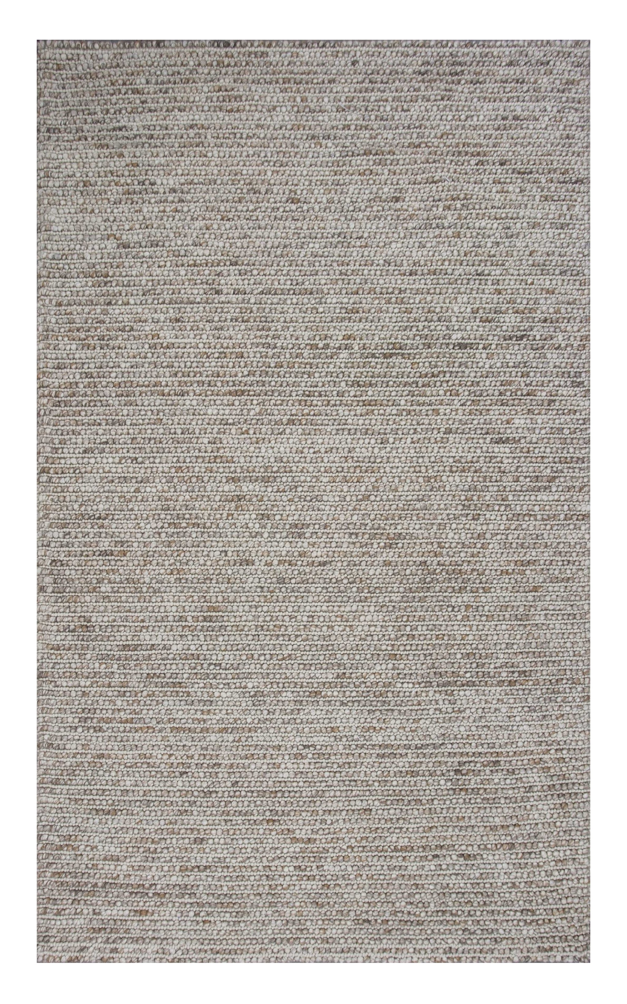 Stylish Nubby Boucle Berber Area Rug - 100% New Zealand Wool for Elegant Home Decor