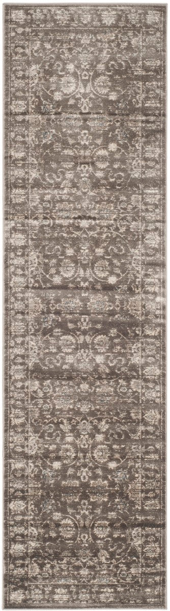 Exquisite Vintage-Style Power Loomed Area Rug Featuring an Elegant Floral Design - Soft, Durable, and Boasting Timeless Allure