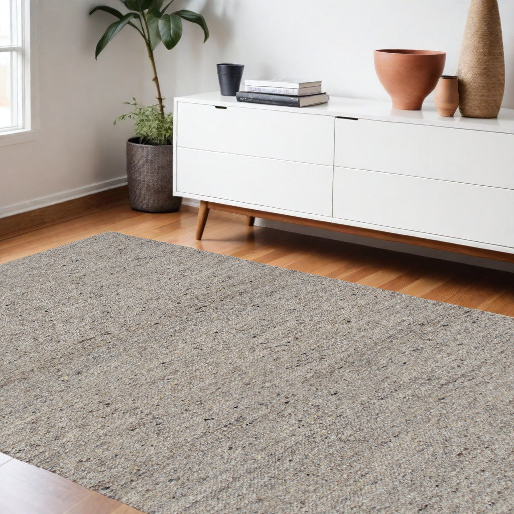 Exquisite Hand-Woven Wool Area Rug - One-of-a-Kind Artisan-Crafted Piece for Adding Warmth and Versatile Decor to Any Room
