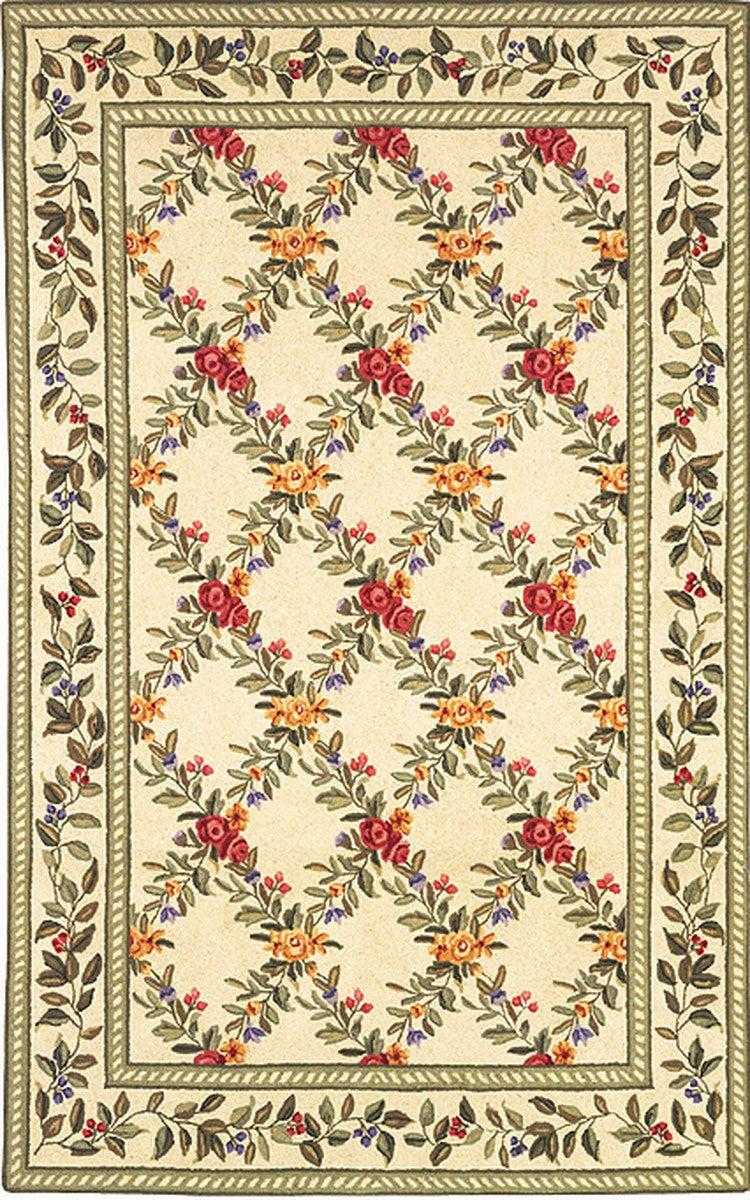 Chelsea Hand-Hooked Luxury Area Rug - Made with 100% Virgin Wool, Featuring a Durable Cotton Backing and Timeless Design Elegance