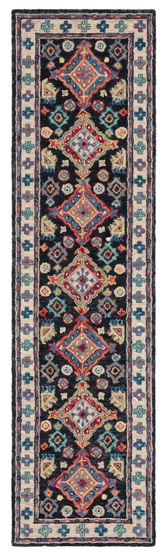 Luxurious Indian Hand-Tufted Wool Bohemian Area Rug for Elegant Home Decor