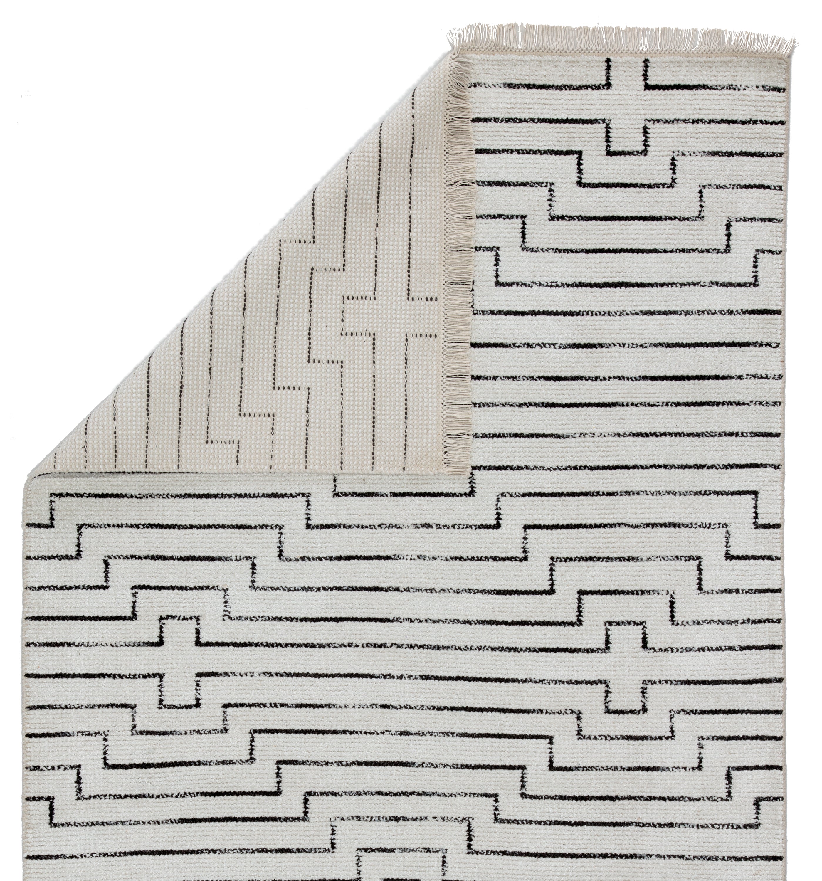 Luxurious Handwoven Viscose Area Rug with Modern Geometric Design for Home Decor