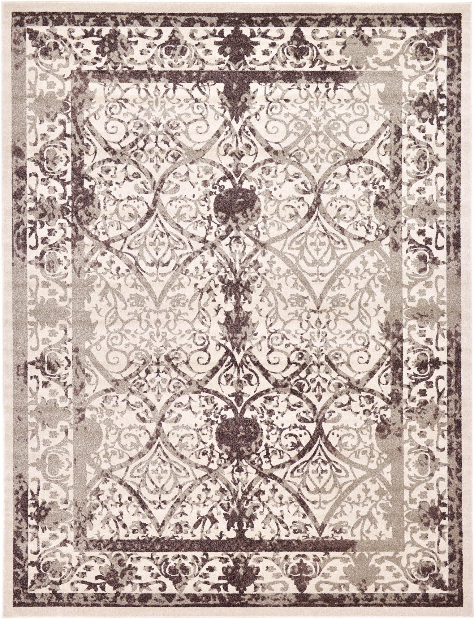 La Jolla Durable Floral Area Rug - Ideal for Any Home Decor