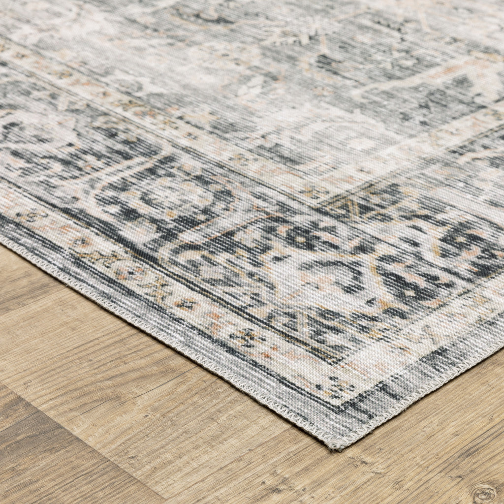 Highly Stain-Resistant Oriental Style Runner Area Rug - Ideal Stylish Decor for Family Homes with Children and Pets