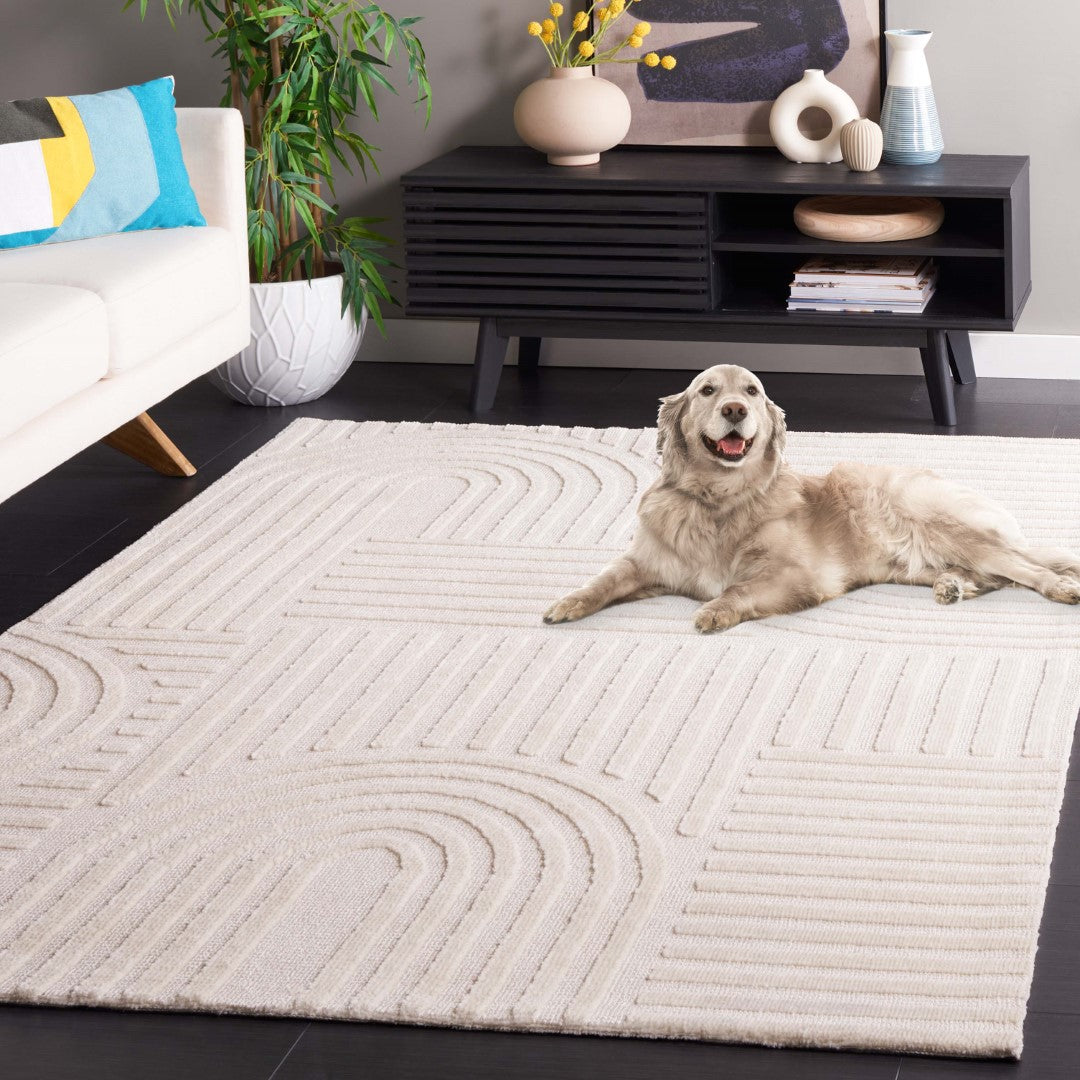 Audrey Transitional Style Power Loomed Soft Area Rug Made of Micro Polyester Blend for Sophisticated Home Decor