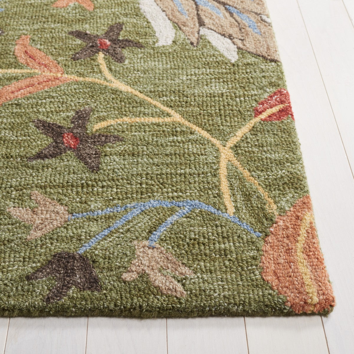 Exquisite Jardin Hand - Tufted Luxury Area Rug with 80% Wool Composition for Warm and Cozy Interior Spaces, Ideal for Every Room