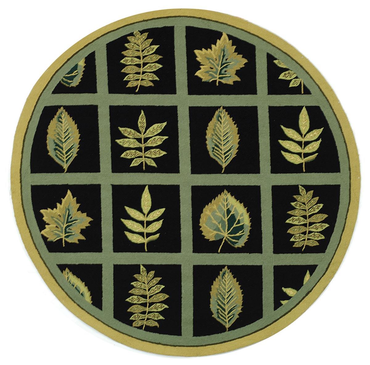 Exquisite Hand-Hooked Wool Pile Area Rug with Elegant Rectangle Design for Enduring Home Decor and Supreme Comfort