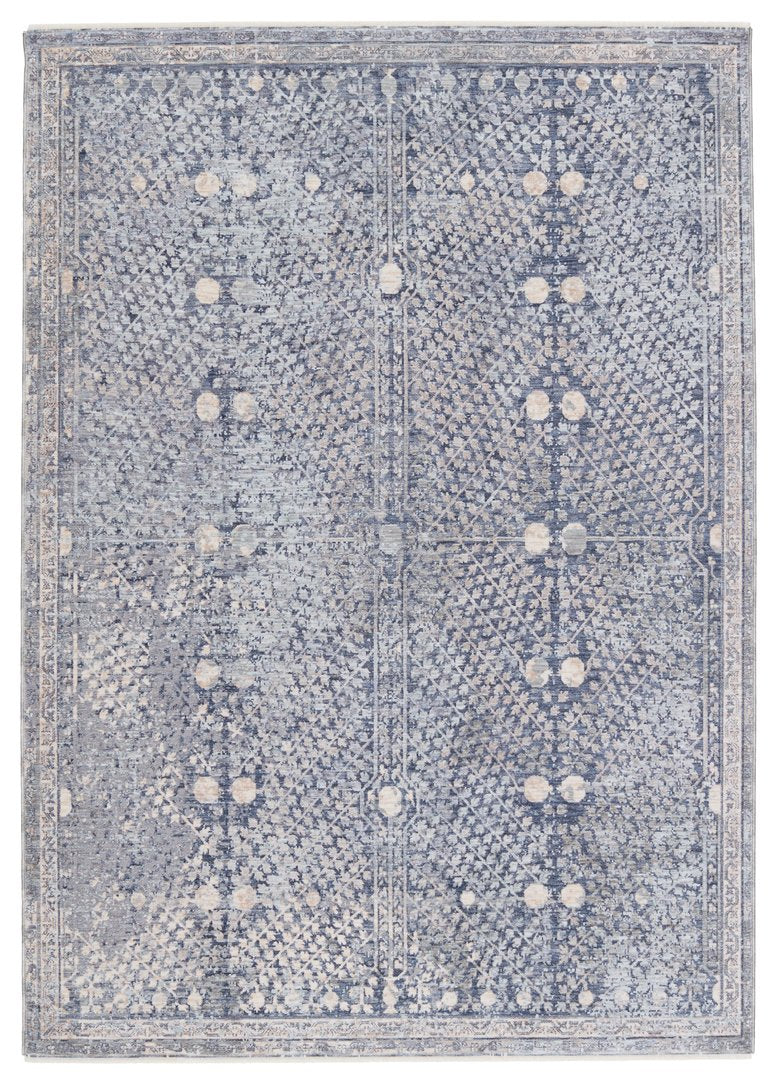Ballad Larkin BLA01 Power-loomed 100% Polyester Vintage Indoor Rug for High Traffic